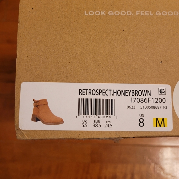 Dr. Scholl's Women's Retrospect Ankle Bootie in Honey Brown US 8 - Picture 4 of 4